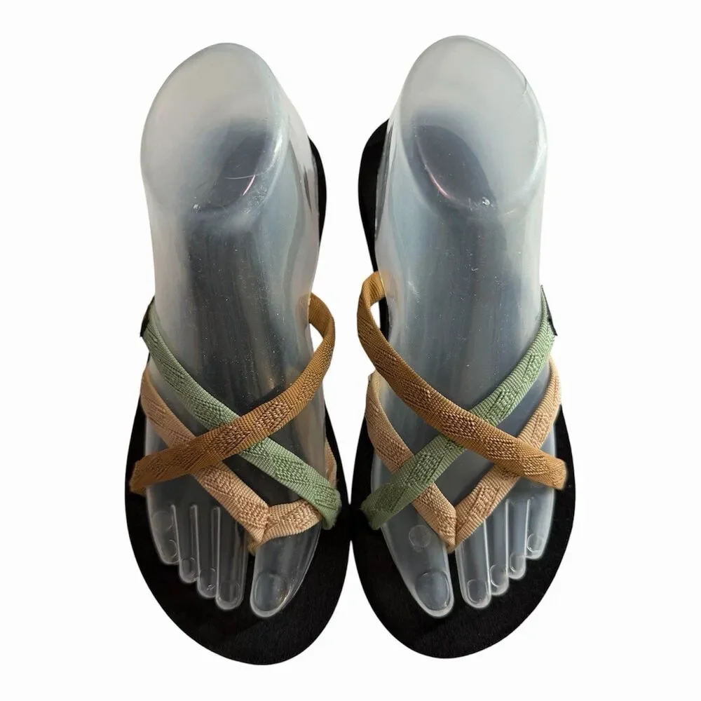 B2 Teva Women's Olowahu Mush Flip Flops Sandals  Size 7 - Picture 6 of 9
